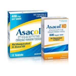 Asacol HD (Mesalamine 800 MG Tablets)